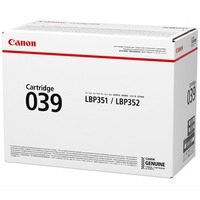 Canon 039 0287C001 Black Toner Cartridge OEM