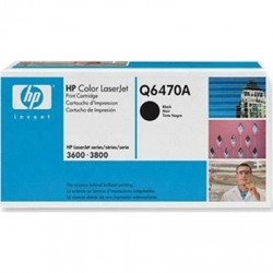 HP Q6470A HP#501A GENUINE Black Toner Cartridge
