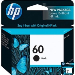 HP CC640WN Black #60 Ink Cartridge OEM