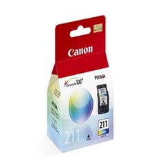Canon 2976B001 Pixma IP2702  CL211 Color Ink Tank