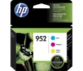 HP N9K27AN #952 Original YELLOW, CYAN, MAGENTA STANDARD INK