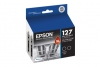 Epson T127120-D2 Black Ink Cartridge; Dual Pack
