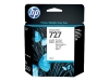 HP B3P22A #727 Matte Black  Ink Cartridge 130-ml OEM