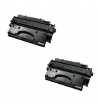 Compatible CF280XD HP#80XD Black Toner Cartridge DUAL PACK