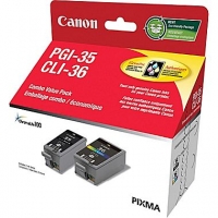 Canon PGI35 and CLI36 1509B007 Ink Cartridge Combo Pack