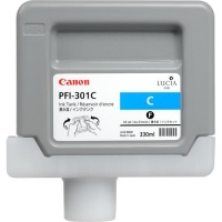 Canon PFI-301C 1487B001 Cyan Ink Tank 330ML