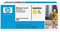 HP Q6002A  124A Color Yellow Original Toner Cartridge oem
