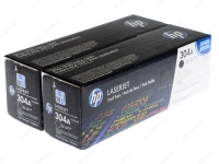 HP CC530AD HP#304A Black Toner Cartridge Dual Pack OEM
