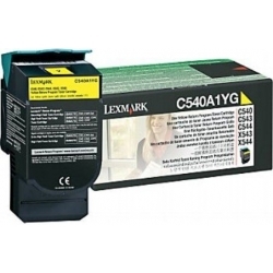 Lexmark C540H1YG Yellow Toner Cartridge HIGH YIELD OEM