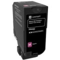 LEXMARK 74C1SM0- MAGENTA Toner Cartridge High Yield OEM