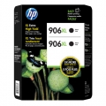 HP T0A42BN #906XL Black Ink Cartridge Dual PacK EXTRA HIGH YIELD