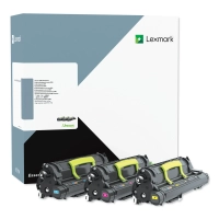 Lexmark CS820 CX825de 72K0FV0 Color Developer and Photoconductor Units Combo Pack