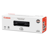 Canon 125 3484B001 Black toner cartridge Yield 1600 Page OEM