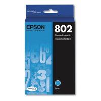 Epson T802220 Ultrabrite Cyan Standard Capacity Ink cartridge