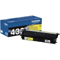 Brother TN433Y Yellow toner cartridge High Yield OEM