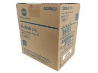 Konica Minolta A0X5433 TNP27C Cyan Toner Cartridge (OEM)