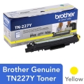 BROTHER TN227Y YELLOW TONER OEM HIGH YIELD 