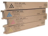 Ricoh  C3500SET genuine toner cartridge Cyan, Magenta, Yellow, Black OEM
