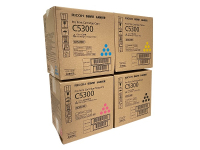 Ricoh  C5300SET genuine toner cartridge Cyan, Magenta, Yellow, Black