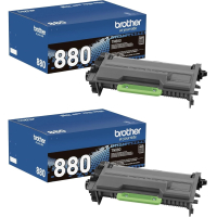Brother TN880X2 Black toner cartridge Super High Yield OEM Dual set