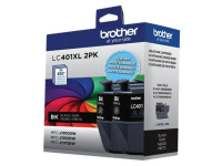 Brother LC401XL2PK Black 2 Pk ink jet cartridge