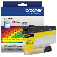 Brother LC406Y Yellow inkVESTMENT standard yield