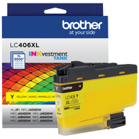 Brother LC406XLYS Yellow inkVESTMENT High yield