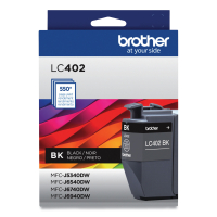 Brother LC402BK LC-402BK BLACK ink jet genuine
