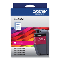 Brother LC402M LC-402Y MAGENTA ink jet genuine
