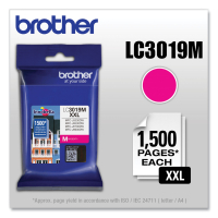 Brother LC3019M XXL MAGENTA OEM SUPER High Yield ink jet