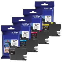 Brother C30194PK XXL CYAN MAGENTA YELLOW BLACK OEM SUPER High Yield ink jet
