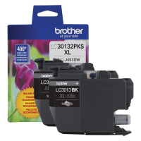Brother LC30132PKS XL 2 pack BLACK OEM High Yield ink jet