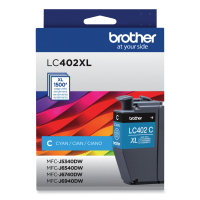 Brother LC402XLC LC-402XLC CYAN high yield  ink jet genuine
