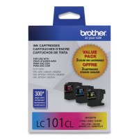 Brother LC1013PKS LC-1013PKS CYAN MAGENTA YELLOW SET