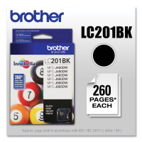 Brother LC201BK LC-201BK BLACK ink jet genuine