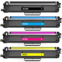 COMPTN229-4 Brother Compatible BLACK CYAN MAGENTA YELLOW TONER SET