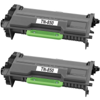 COMPTN8502PK Brother compatible TN850 Black  HIGH YIELD 2 Pack toner