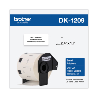 Brother DK Label DK1209 DK-1209 Original SIZE 1.1"X2.4"