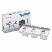 Xerox 108R00668 BLACK Ink Sticks 3 Pack Phaser 8500 Series Genuine