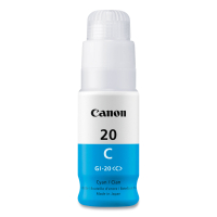 Canon 3395C001 GI-20C CYAN Ink Tank GENUINE