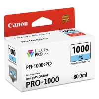 Canon 0550C002 PFI-1000PC PFI1000PC Photo Cyan Ink Tank OEM