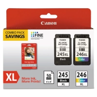 Canon 8278B005  PG-245XL CL-246XL High Yield Combo Pack ink Tank