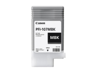 Canon PFI-107MBK 6704B001 Matte Black Ink Tank OEM 130ML