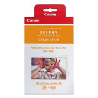 Canon 8568B001 RP108 RP-108 Color Ink Paper Set