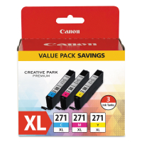 Canon 0337C005 CLI-271XL High Yield Color Value Pack ink Set