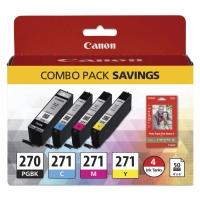 Canon  0373C005  PGI-270 CLI-271 Combo Pack CMYK Original