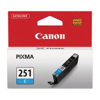 Canon CLI-251C  6514B001 Cyan Ink Cartridge Standard Yield