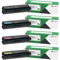 LEXMARK 20N10SET4 Cyan Magenta Yellow Black Standard  Yield Toner Original