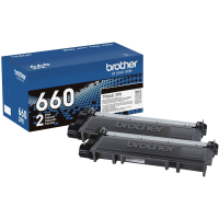 Brother TN-6602 Dual Pacl Black Toner Cartridge OEM