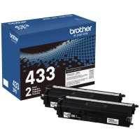 Brother TN4332BK Black toner cartridge High Yield 2 Pack OEM